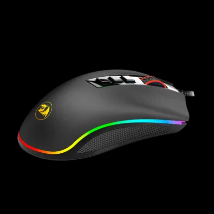 Detalhe dos botões programáveis do Mouse Redragon Cobra V2