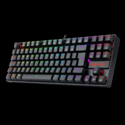 Teclado Magnetico Gamer Kumara Pro Rgb Preto Switch Vermelho V2 (abnt2-red)