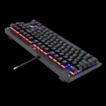 Teclado Mecanico Gamer Redragon Dark Avenger - Rainbow Sw Black Abnt2 - Imagem 2