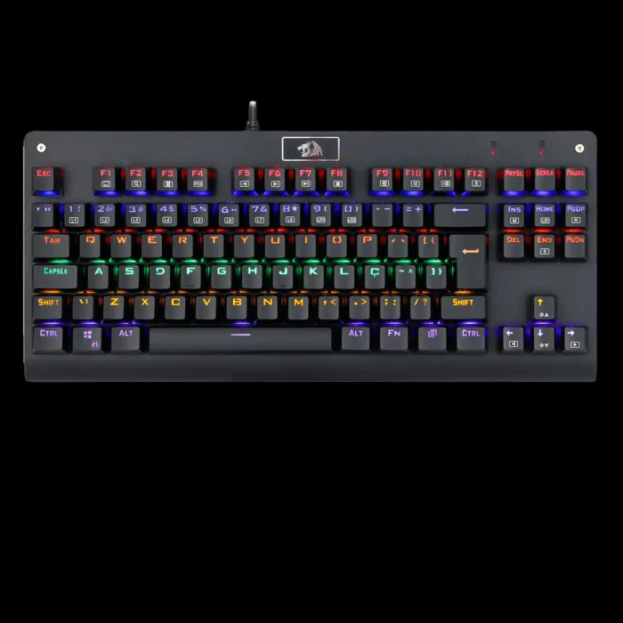 Teclado Mecanico Gamer Redragon Dark Avenger - Rainbow Sw Black Abnt2 - Imagem 4
