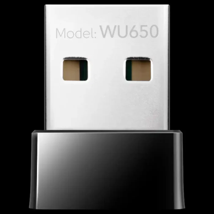 wu650-receptor-wifi-wu650-imagem-2-fundo-preto Adaptador Wirelless Dual Band Usb Cudy Ac 650 Nano Wifi - Imagem 2