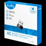 Adaptador Wirelless Dual Band Usb Cudy Ac 650 Nano Wifi - Imagem 4