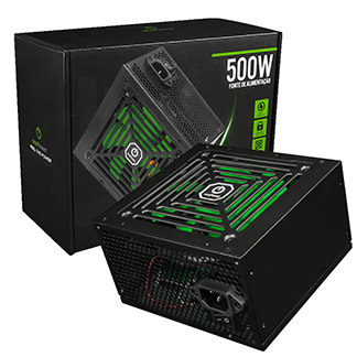 FONTE ONEPOWER DE 500 WATTS AUTOSWITCH S/ CABO MP-500