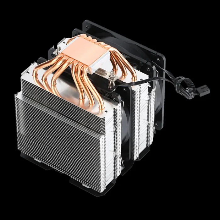 air-cooler-niord-redragon-modelo-cc-1053-imagem-1-fundo-preto Air Cooler Niord Redragon Cc-1053 2 Torres 2 Fans 180w Tdp - Imagem 2