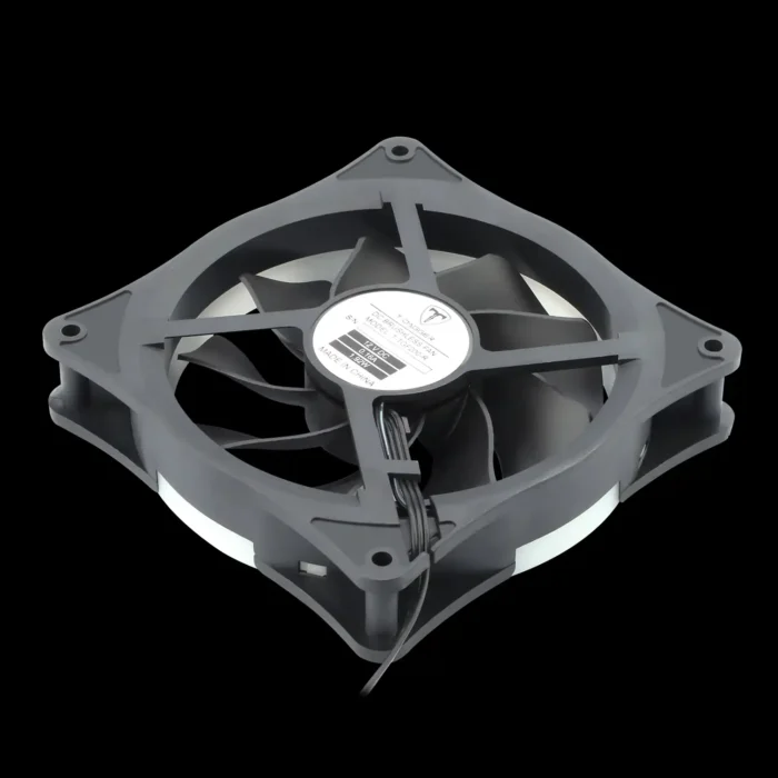 fan-t-dagger-t-tgf200-w-led-branco-imagem-5-fundo-preto Kit 3 Fans Fan 120x25mm T-dagger Led Branco T-tgf200-w - Imagem 2