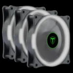 Kit 3 Fans Fan 120x25mm T-dagger Led Branco T-tgf200-w - Imagem 4