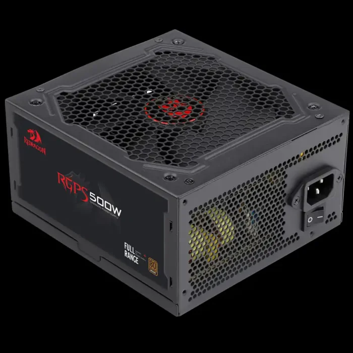 fonte-redragon-500w-gc-ps001-1-imagem-3-fundo-preto Fonte Gamer Redragon 500 Watts 80 Plus Bronze - Imagem 3