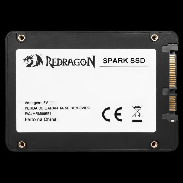 Ssd Sata 6gb/s 2.5 Spark Redragon 960gb 550mb/s-r 480mb/s-w - Imagem 2