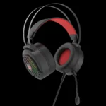 Headset Gamer Redragon Carmen Preto Led 50mm P2/p3 - Imagem 6