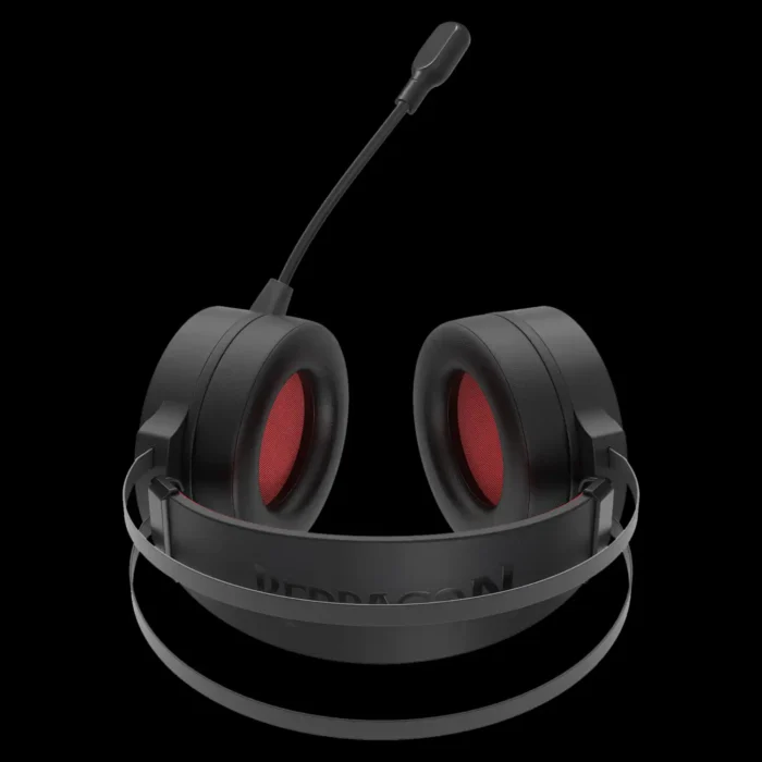 headset-gamer-redragon-carmen-preto-h261-imagem-4-fundo-preto Headset Gamer Redragon Carmen Preto Led 50mm P2/p3 - Imagem 2