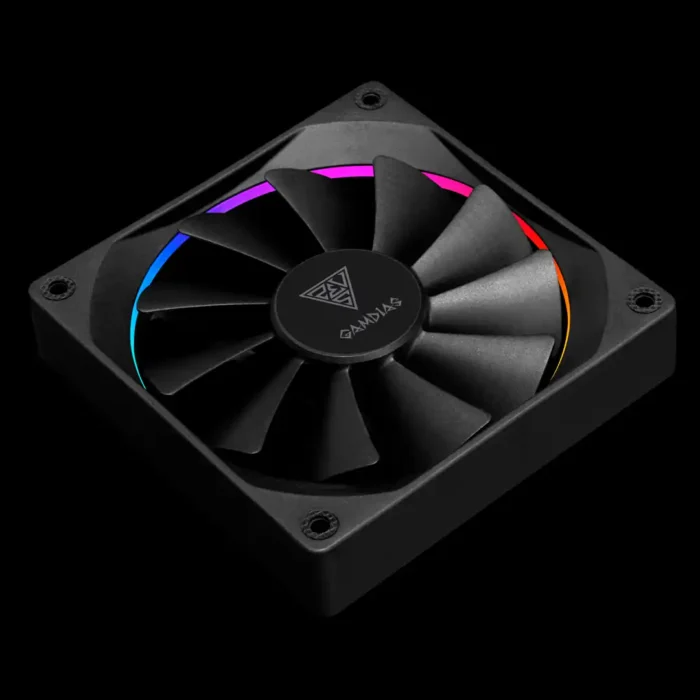 Kit 3xfan 120mm Gamdias Aeolus M3 1203r C/ Controladora Argb - Imagem 4