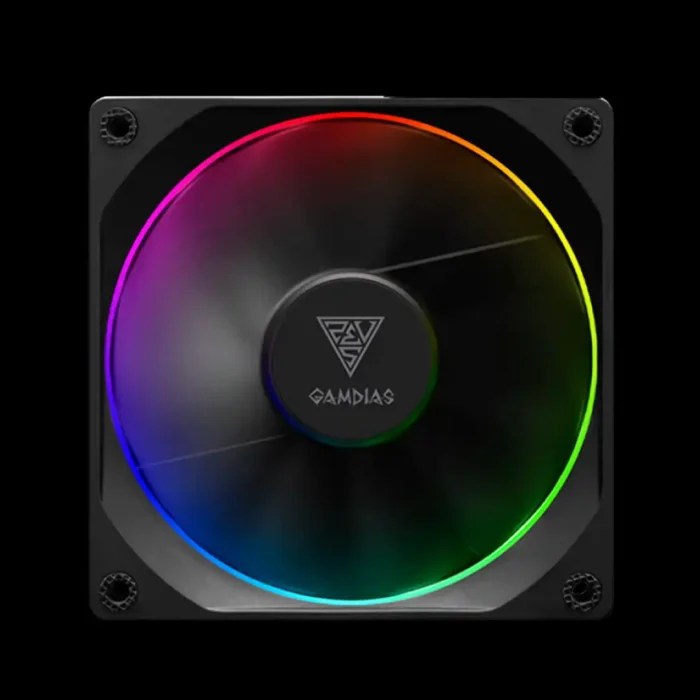 Kit 3xfan 120mm Gamdias Aeolus M3 1203r C/ Controladora Argb - Imagem 5