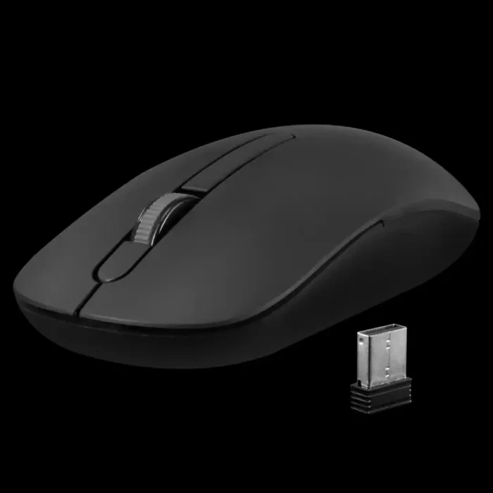 Kit Teclado E Mouse Sem Fio Akko Akp104 Preto Wireless - Imagem 4