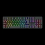 Teclado Gamer Redragon Netherbane Preto K521r Abnt2 Membrana Led Rainbow - Imagem 2