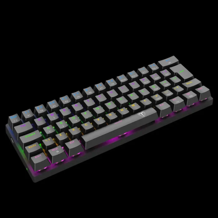 Teclado Mecanico Gamer Arena Preto Rainbow Sw Brown T-tgk321-br Abnt-2 - Imagem 6