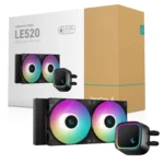 Water Cooler Anti-leak Deepcool Gammaxx Le520 Preto 240mm Argb 220tdp - Imagem 8