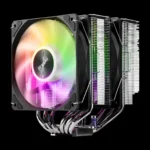 Air Cooler Fsp Mp7 Argb Preto 6 Heat Pipes AM4/AM5 LGA 1851 / 1700 / 1200 - Imagem 3