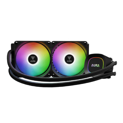 WATER COOLER GAMDIAS AURA GL 240 LITE PRETO