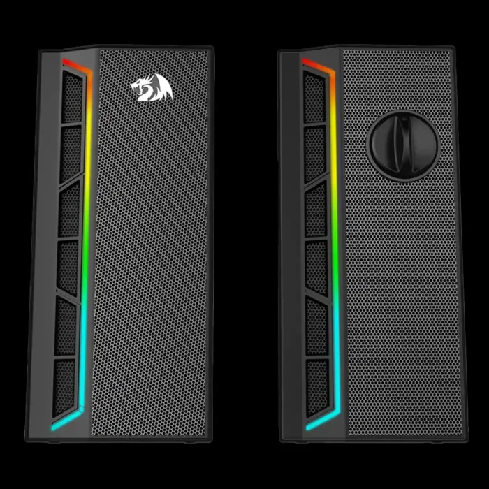 Caixa De Som Gamer Calliope Redragon Rgb Preto 10w Pmpo - Imagem 3