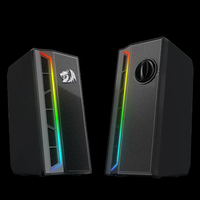 Caixa De Som Gamer Calliope Redragon Rgb Preto 10w Pmpo - Imagem 4