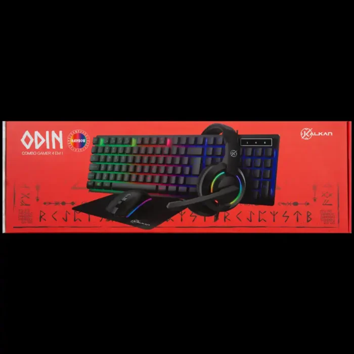 Combo Kalkan Odin Core: Teclado + Mouse + Mousepad + Headset 4x1 - Imagem 5