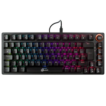TECLADO MECANICO GAMER KALKAN BLAZEPRO GASKET 75% PRETO KLK00016
