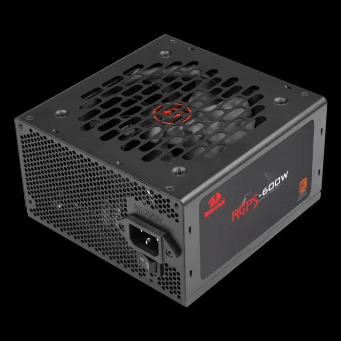 Fonte Gamer Redragon 600w 80 Plus Bronze Preto S/cabo Ps024 - Imagem 5