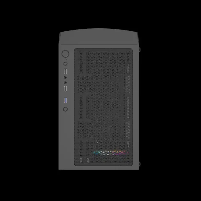Gabinete Kalkan Joturn Preto 4 Fans Argb Mid Tower Vidro Tem - Imagem 6