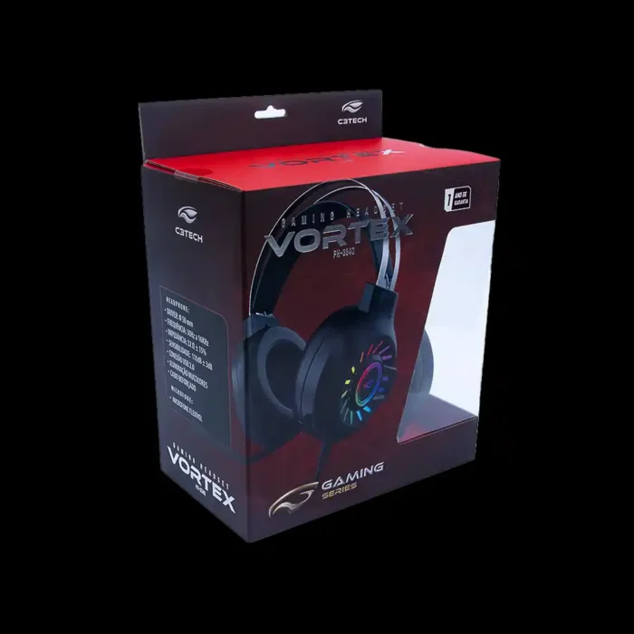 Headset Fone C/mic Gamer Usb Vortex C3tech - Imagem 4