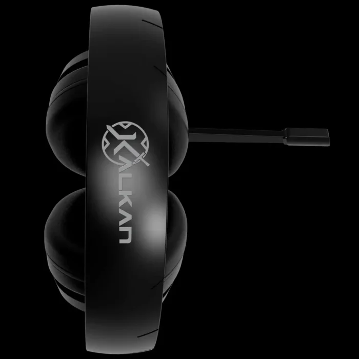 Headset Gamer Kalkan Ragnar Preto Sem Fio Bluetooth Rgb - Imagem 3