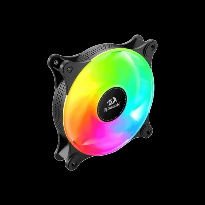 Kit Com 3 Fan Gamer Redragon 120mm Gc-f013 Argb Pwm - Imagem 4