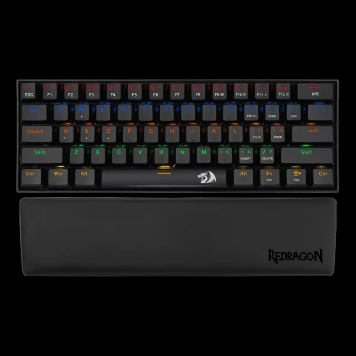 Apoio Teclado Gamer Meteor S Preto Redragon 289x73x20mm 60% - Imagem 6