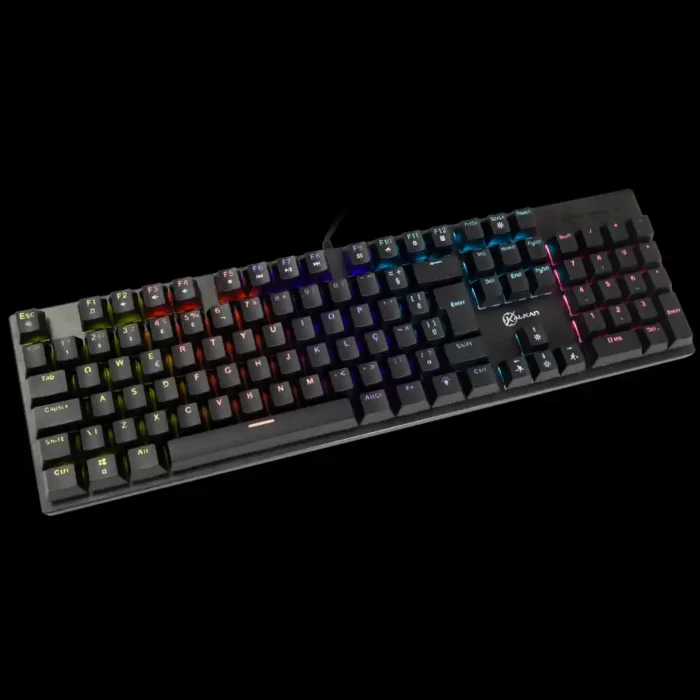 Teclado Mecanico Gamer Kalkan Loki Rainbow Sw Brown Fullsize Abnt2 - Imagem 2