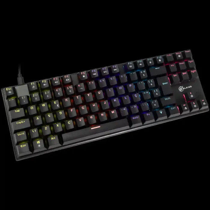 Teclado Mecanico Gamer Kalkan Loki Tkl Rainbow Switch Brown Abnt2 - Imagem 3