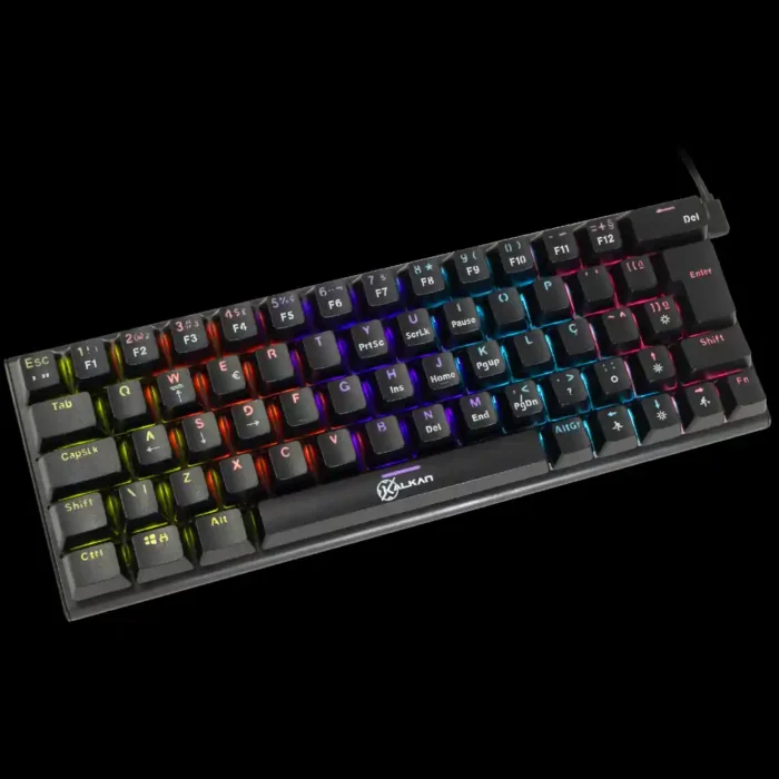 Teclado Mecanico Gamer Kalkan Loki 60% Sw