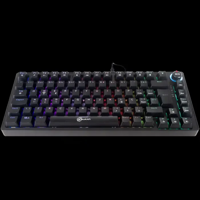 Teclado Mecanico Kalkan Blazepro Gasket 75% Preto Abnt2 Switch Marrom - Imagem 3