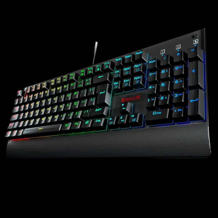 Teclado Mecanico Redragon Kala Rgb Switch Marrom Full Size Abnt2 - Imagem 4