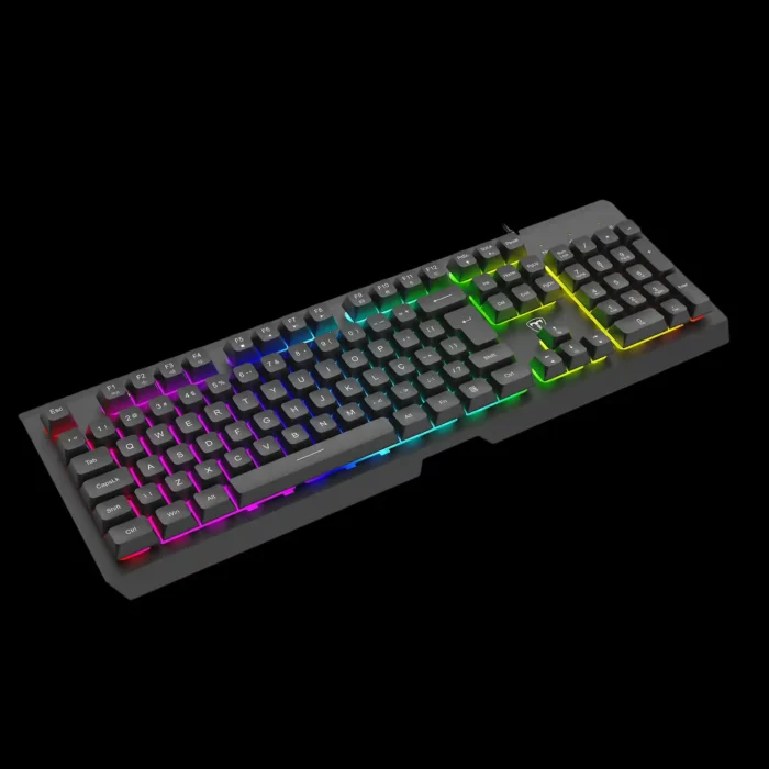 Teclado Membrana Gamer Nova Preto Rgb T-tgk110 Pt Abnt-2 - Imagem 4