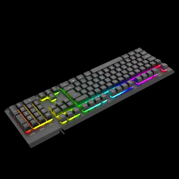 Teclado Membrana Gamer Nova Preto Rgb T-tgk110 Pt Abnt-2 - Imagem 5
