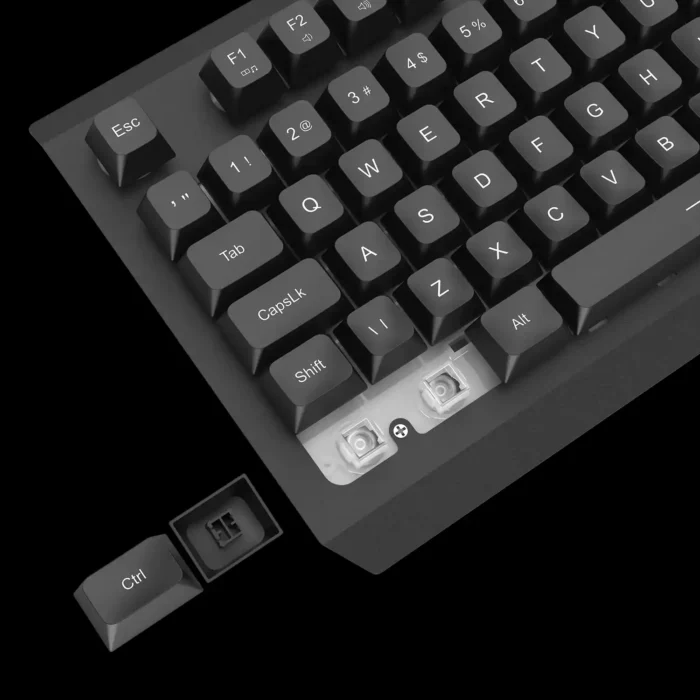 Teclado Membrana Gamer Nova Preto Rgb T-tgk110 Pt Abnt-2 - Imagem 2