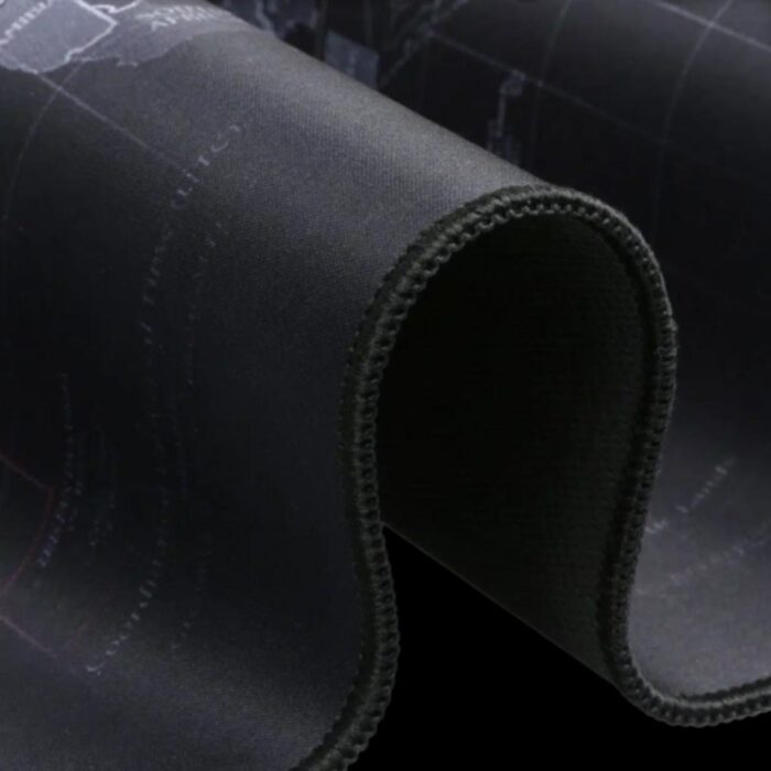 Mousepad Gamer Speed Mapa Mundi Matrix 900x400x3mm Preto - Imagem 2