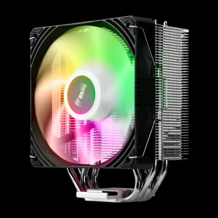 Air Cooler Fsp Ne5 Preto Argb 120mm AM4 AM5 Intel LGA 1700 - Imagem 4