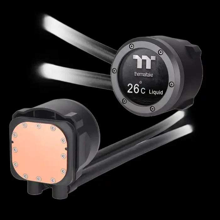 Water Cooler Thermal Take Th280 V2 Ultra Argb Preto 280mm - Imagem 3