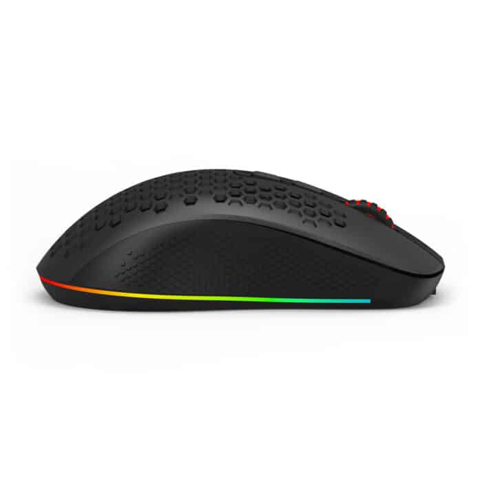 MOUSE GAMER REDRAGON HANA PRETO RGB USB/BT/WIRELESS M694 - Imagem 7
