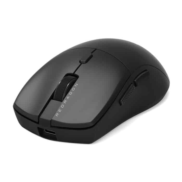 MOUSE GAMER REDRAGON NEVA PRO PRETO 26000DPI USB BT SEM FIO - Imagem 2