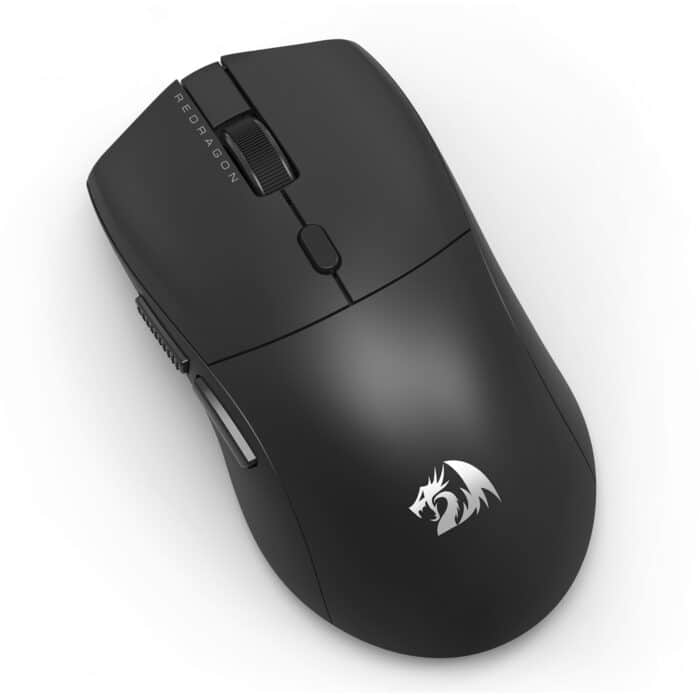 MOUSE GAMER REDRAGON NEVA PRO PRETO 26000DPI USB BT SEM FIO - Imagem 3