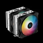 Air Cooler DeepCool AG620 ARGB Preto – Torre Dupla, 260W TDP, 6 Heatpipes, ARGB - Imagem 2