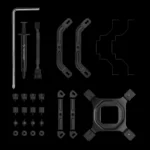 Air Cooler DeepCool AK500 Zero Dark Preto 120mm 5 Heatpipes R-AK500-BKNNMT-G-1 - Imagem 9