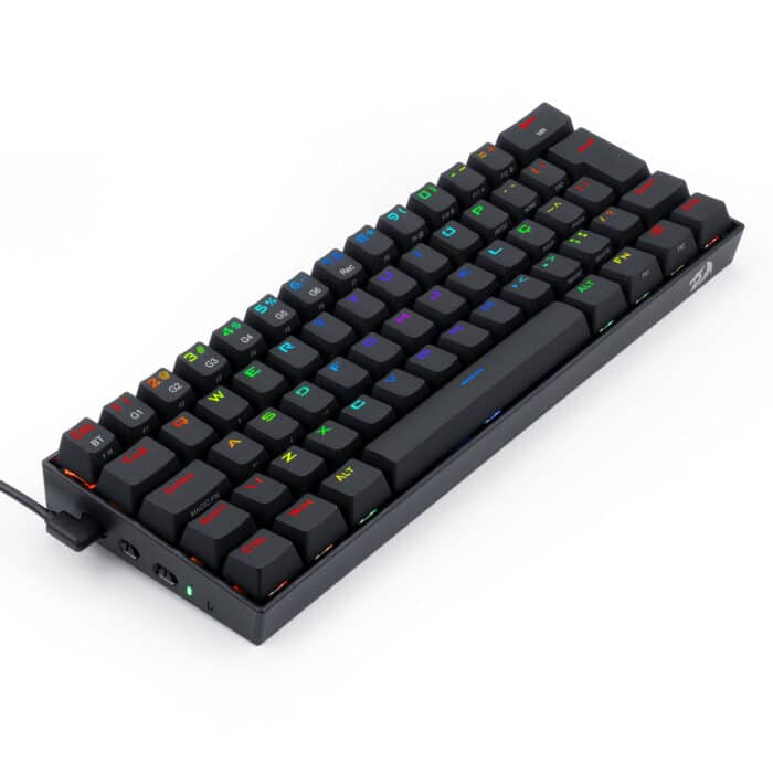 TECLADO MECANICO REDRAGON DRACONIC PRO RGB SW MARROM ABNT2 - Imagem 4