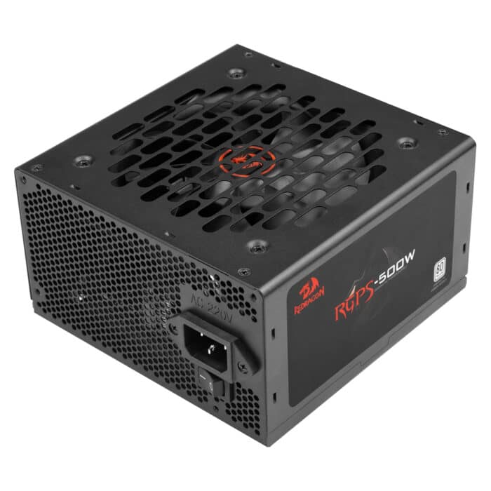 FONTE GAMER REDRAGON 500W 80 PLUS WHITE PRETO S/ CABO PS021 - Imagem 6